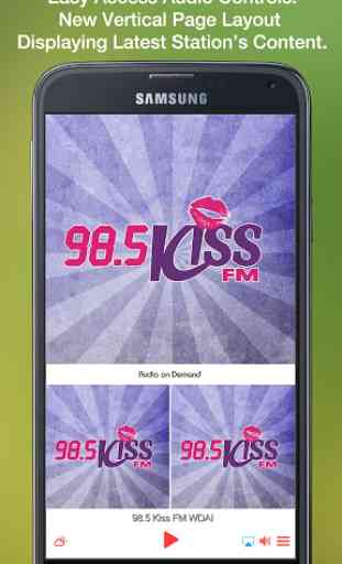 98.5 Kiss FM WDAI 2