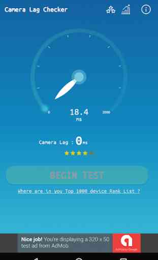 Camera Speed Test Utility Application 3