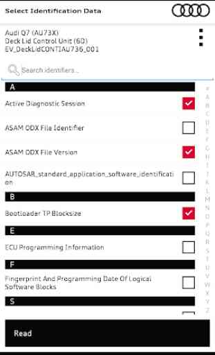 CAR ASYST - Audi analysis App 4