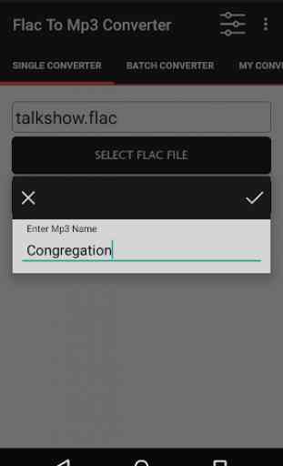 FLAC To MP3 Converter 4