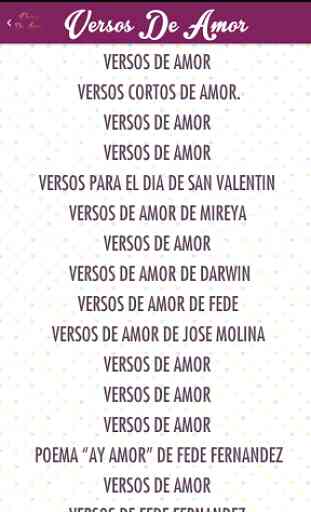 Poemas de Amor 3