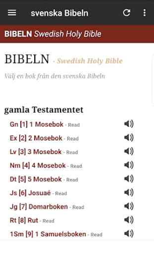 Svenska Bibeln 1