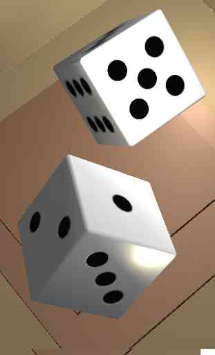 Two Dice: Dos dados simples 3D 2