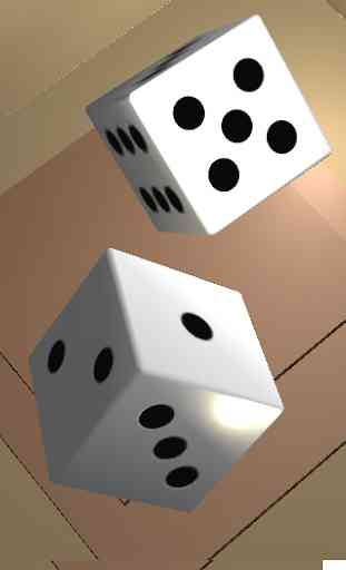 Two Dice: Dos dados simples 3D 3