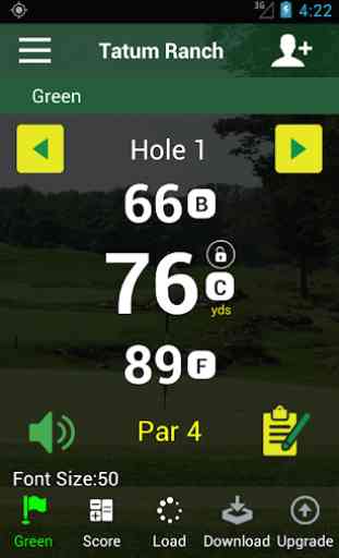 Golf GPS - FreeCaddie Audio 1