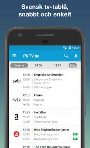 TV24.se - Svensk TV-tablå 1