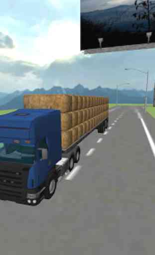 Hay Truck 3D: Ciudad 1