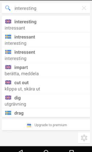 Offline Swedish-English Dict 3