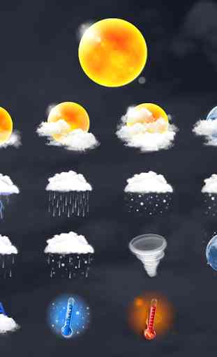 Realistic Weather Iconset HD 2