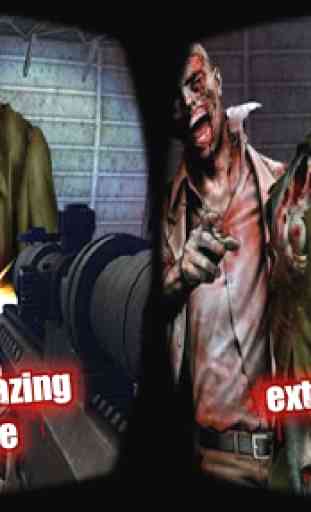 VR zombies peligrosos disparos 2