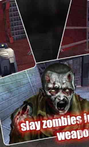 VR zombies peligrosos disparos 3