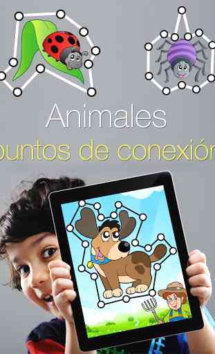 Animales - Conectar puntos para niños 1