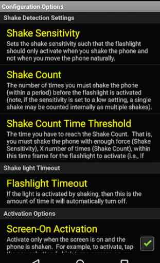 Shake Flashlight LE 4