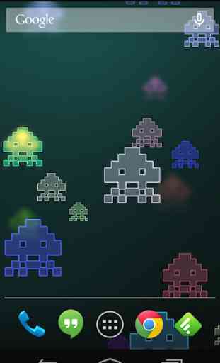 Space Invaders Live Wallpaper 1