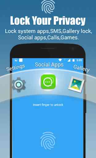 App lock - Real Fingerprint, Pattern & Password 1