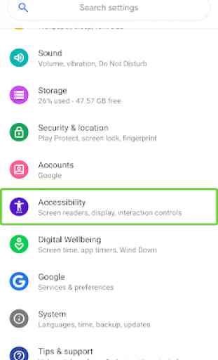Suite Accesibilidad Android 1