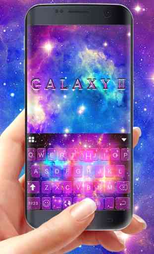Tema de Teclado Starry Galaxy2 1