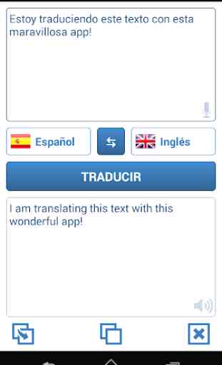 Traductor de idiomas 2