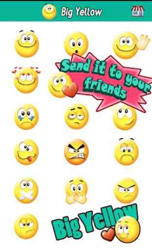 Cute Emoji Smiley Stickers 2