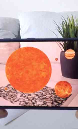 Planets 3D Augmented Reality 2