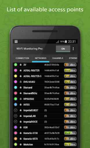 WiFi Monitor Pro: analizador de redes Wi-Fi 2