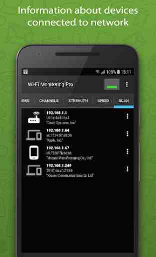 WiFi Monitor Pro: analizador de redes Wi-Fi 3