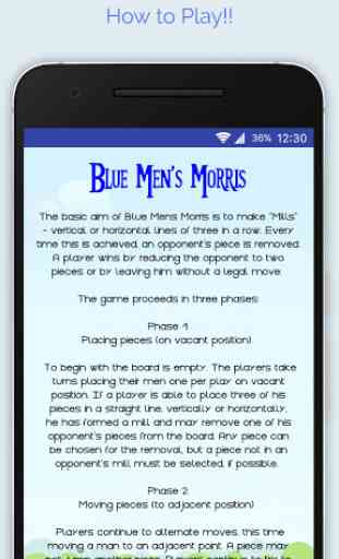 Blue Men's Morris 2