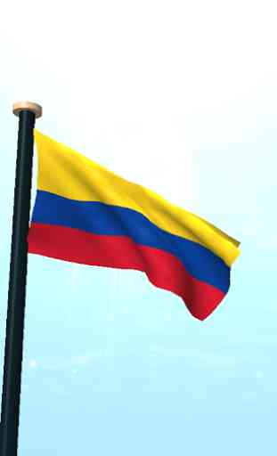 Colombia Bandera 3D Gratis 2