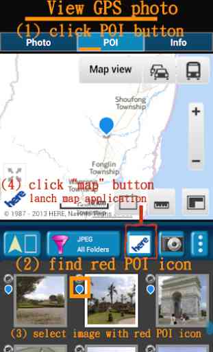 GPS Photo Viewer (use HereMap) 3