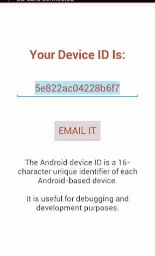 Buscar ID de dispositivo Andro 2