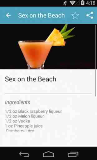 Cocktail Recipes Free 3