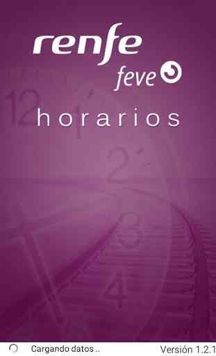 Horarios RENFE FEVE 1