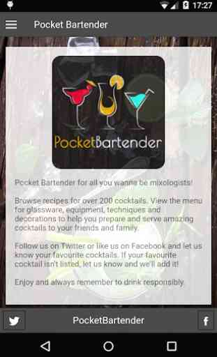 Pocket Bartender 1
