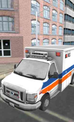 Ambulance Parking 3D 2