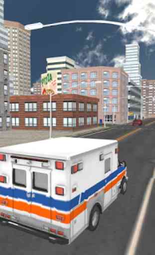 Ambulance Parking 3D 4