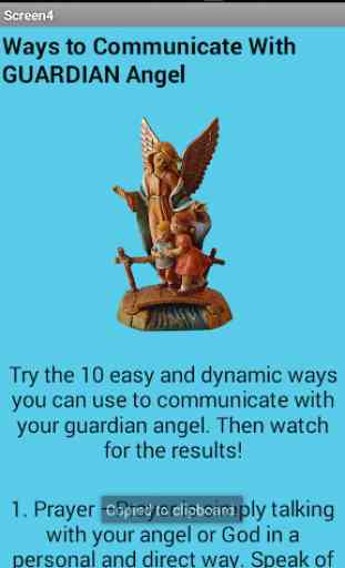 Communicate with Guardian Angel 3
