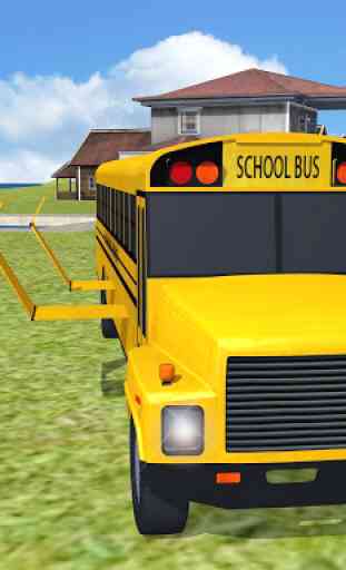 Flying School Bus 4