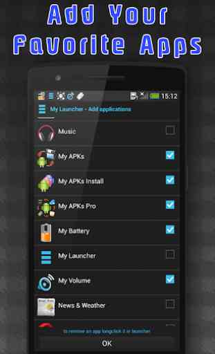 My Launcher - run launch favorite more used apps 2