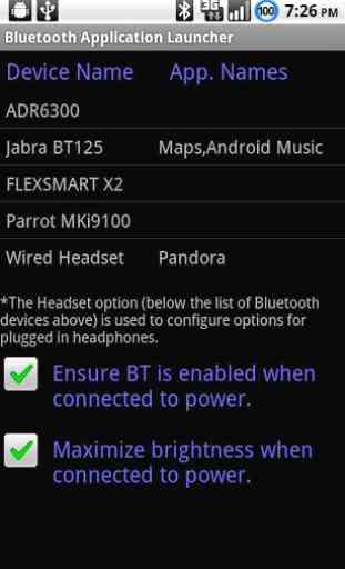 Bluetooth App. Launcher (Free) 1
