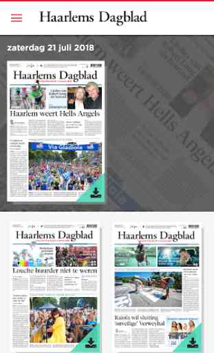 Haarlems Dagblad digikrant 1