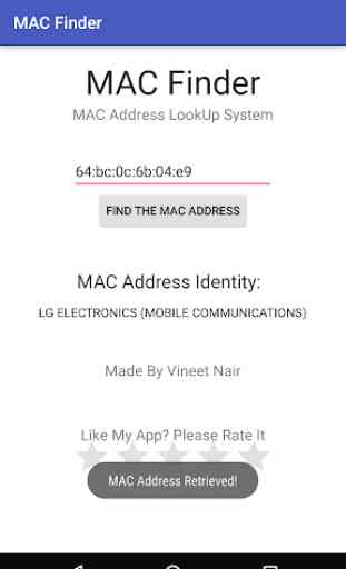 MAC Finder 1