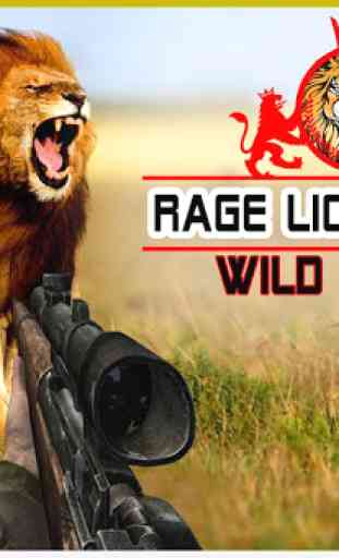 Rage Lion Attack: Wild Hunter 1