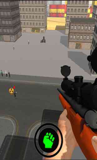 Spy Sniper en el tejado: Stealth City 2