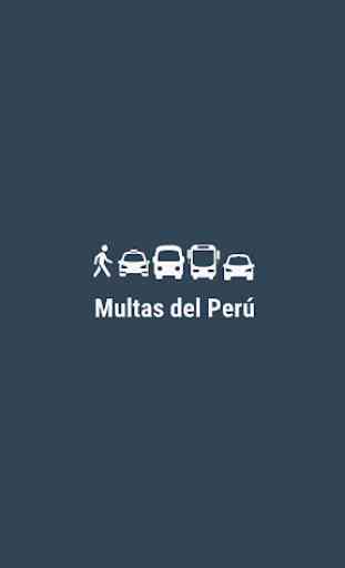 Multas de Tránsito del Perú 1