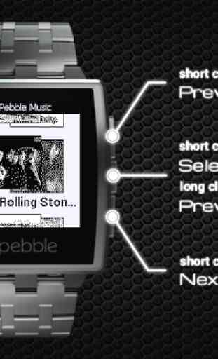 Music Player for Pebble 2