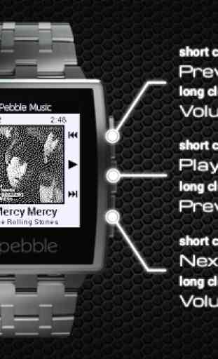 Music Player for Pebble 4
