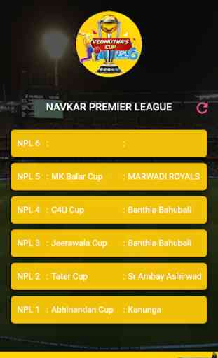 NPL - Navkar Premier League 1