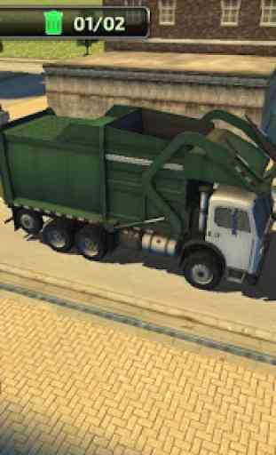 Garbage Truck Simulator 3D Racing & Parking Games 3