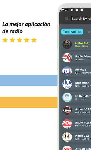 Radios Argentinas: Radio FM AM Online y en Vivo 1