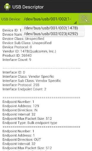 USB Device Descriptors 2
